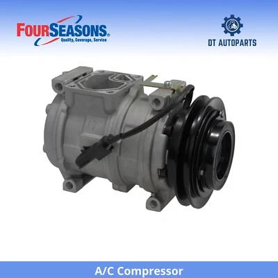 For 1996-2000 Dodge Caravan 3.0L V6 A/C Compressor 4 Seasons 1997 1998 1999 - Image 1 of 4