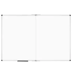 VIZ-PRO Large Dry Erase Board/Magnetic Foldable Whiteboard, 72 X 48 Inches - Picture 1 of 7