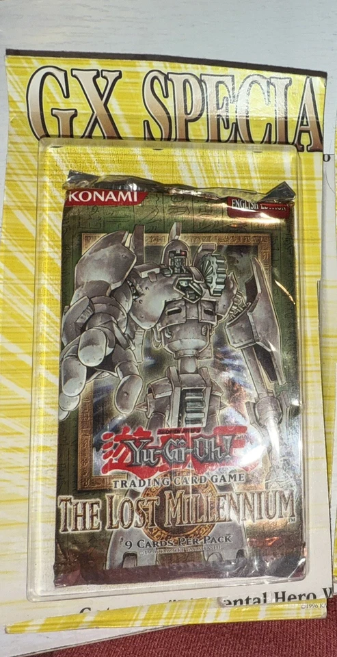 The Lost Millennium Booster Pack Edición Ilimitada Yugioh Precintado Foto 1 de 1