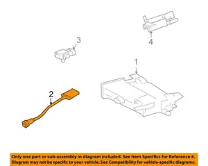 Cadillac GM OEM 2004 SRX-Oxygen O2 Sensor 89017722 - Picture 1 of 2