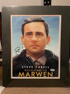 Steve Carell Foto Colore Opacato Firmata Auto PSA Autenticato COA/LOA - Foto 1 di 1