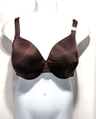 1010-NWOT Cacique Smooth Lightly Lined Full Coverage Bra 48C Chocolate Plum - Image 1 of 2