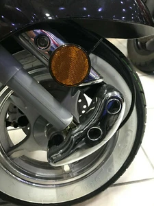 Luxxon - Cruiser - Fork Cover - Chrome Cap for Lower Right Fork - Picture 1 of 7