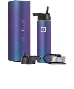 IRON FLASK 22oz Stainless Steel Wide Mouth Hydration Bottle - Picture 1 of 6