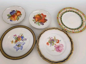 Teller Konvolut Hutschenreuther und andere 5 Stück ca. 19-26 cm Durchmesser - Bild 1 von 10