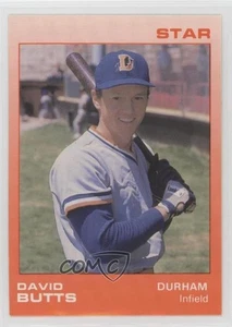 1988 Star Durham Bulls Orange David Butts #3 - Picture 1 of 4