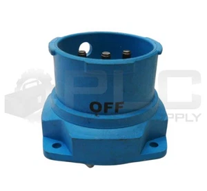 NEW MELTRIC 63-38047 INLET PLUG 30A 277-480VAC DSN30 - Picture 1 of 4
