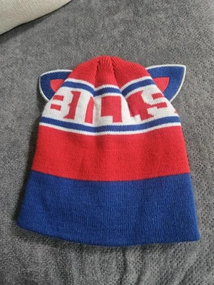 Детская шапка-бини NFL Buffalo Bills молодежный размер один размер командная одежда синяя - Изображение 1 из 4