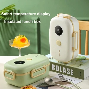 ROLASE Smart LCD Temperaturanzeige Isolierte Brotdose 1000ml - Bild 1 von 14