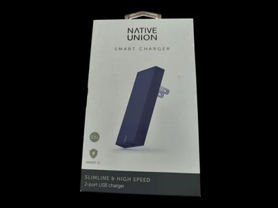 LOTE DE 4 CARGADORES INTELIGENTES UNION NATIVOS | USB DE 2 PUERTOS | CARGA RÁPIDA 3.1A Foto 1 de 3