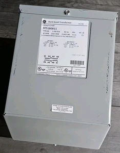 9T51B0811 GE 1.50 KVA 240x480V to 120/240V Buck Boost Transformer 7 Avail Tested - Picture 1 of 1