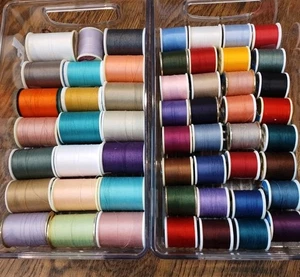 53 Coats Dual Duty All Purpose Thread lot-9640 yards total - Picture 1 of 3
