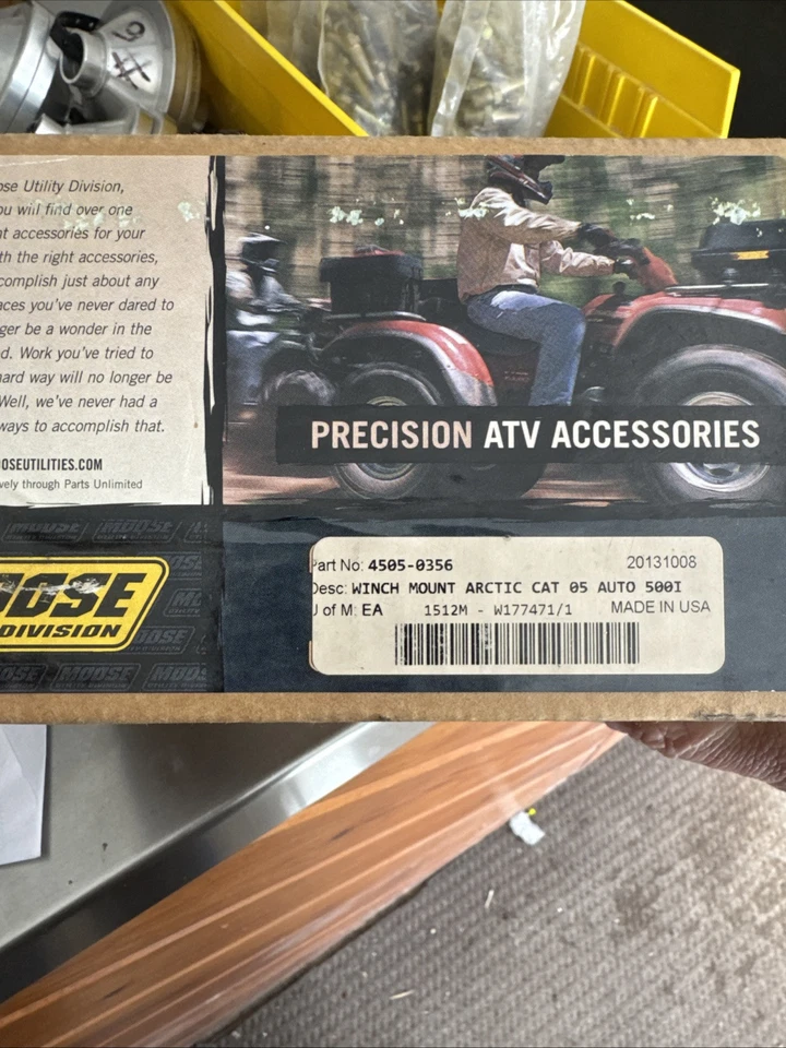 Kit de montaje de cabrestante Arctic Cat 1000 700 650 500 MOOSE placa de soporte 4505-0356 Foto 1 de 1