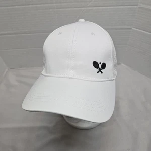 Tommy Bahama Margarita Recipe Tennis Hat Women’s Vented White Nwot Adj Strap - Picture 1 of 6