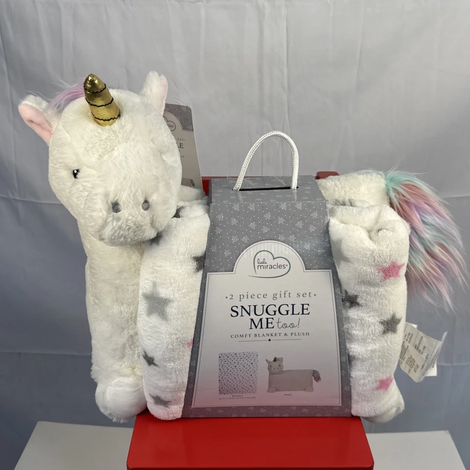Without Tags Little Miracles Snuggle Me Too Comfy Blanket and Dog Plush