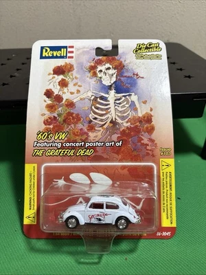 2003 Revell - Rare “The Grateful Dead” White 1960’s VW Beetle Diecast - Image 1 of 4