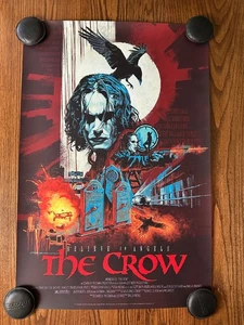 Paul Mann - The Crow Saniose Variant Limited Edition Movie Poster Art Print - Picture 1 of 9