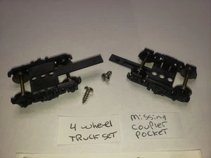 WIE BESEHEN 4 RAD LKW SET BAHNHOF PRODUKTE 36 ZOLL FEHLENDE KUPPLUNG TASCHE 600-G - Bild 1 von 10