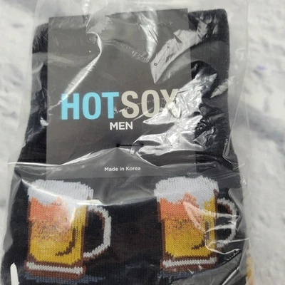 Hot Sox Hombres Taza de Cerveza Unisex Novedad Calcetines Talla 10-13 Foto 1 de 4