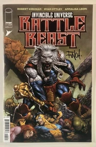 Invincible Universe: Battle Beast #1 Variante signiert von David Finch mit COA 2025 - Bild 1 von 3