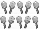 10 Forklift Ignition Keys for Clark Crown Gradall Gehl Hyster Komatsu Yale 166