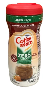 Nestle Coffee Mate Zero Sugar Vanilla Caramel Coffee Creamer 10.2 oz Coffeemate - Picture 1 of 1