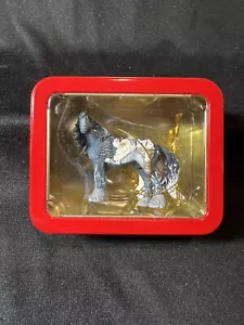 Westland Woodland Santa Horse of a Different Color Ornament w/ Tin 2010 No 20631 - Picture 1 of 6