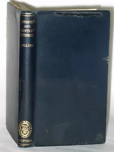 Authors' and Printers' Dictionary — F. Howard Collins — 1938 - Picture 1 of 4