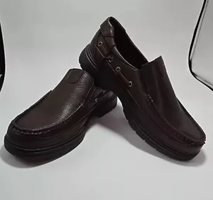 Sz 7.5 Men's Shoes. X Ray Ultimate Comfort Brown, Loafers New - Picture 1 of 10