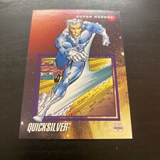 1992 Marvel Card - Super Heroes - Quicksilver #7