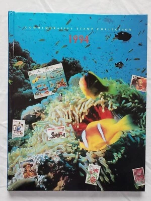 1994 USPS USA Commemorative Stamp Collection Book Stamps are Mounted Inside 8994 - Image 1 of 4