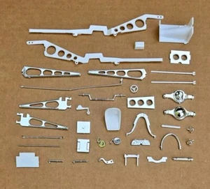 AMT 1/25 STINGAREE! CORVETTE FUNNY CAR DRAGSTER CHASSIS AND RELATED PARTS - Picture 1 of 3