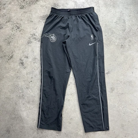 Nike Orlando Magic NBA Repel Snap Warm Up Pants Black 907524-014 PLAYER ISSUED L Cover