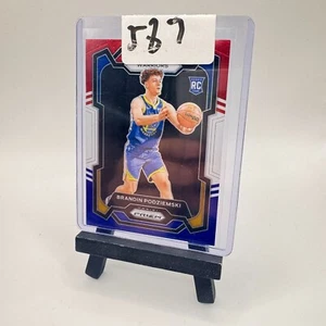 2023 Panini Prizm blue white red brandin Podziemski RC #147 - Picture 1 of 1