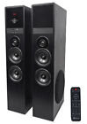 Tower Speaker Home Theater System+8" Sub For Sony X690E Television TV-Black