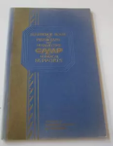 1934 CAMP Physician Suregeon Reference Book - SURGICAL SUPPORTS - Jackson MICH. - Picture 1 of 6