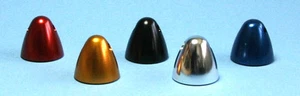 Metall Aluminium- Spinnermuttern Ø 30mm bunt eloxiert oder alufarben Spinner Alu - Bild 1 von 11