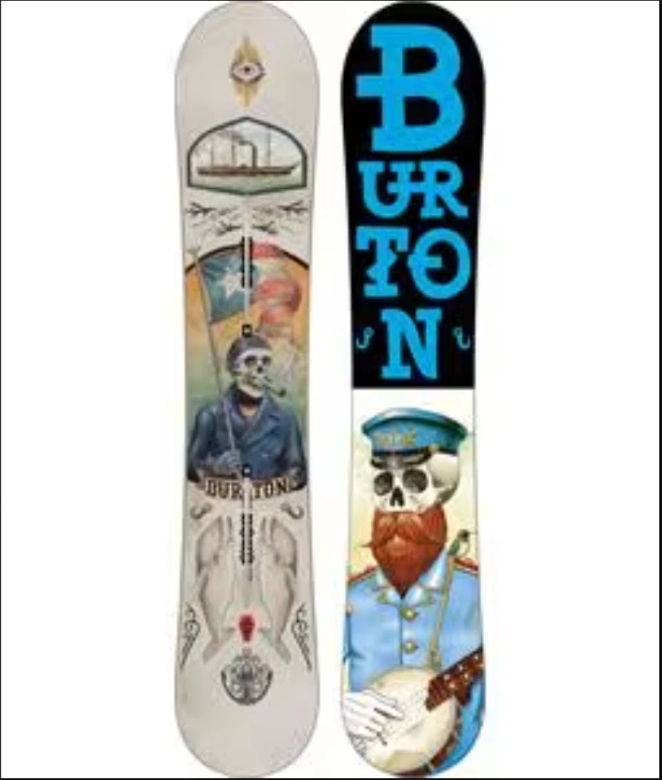 【3点セット】スノーボード BURTON SHAUN WHITE 120cm Burton The White Collection Shaun White Snowboard 136cm Lion
