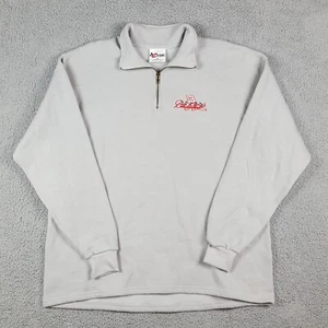 Dale Earnhardt Vintage NASCAR Fleece Men's Size XL 1/4 Zip Retro 90s Jacket - Picture 1 of 9