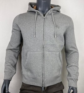 Burberry Gray Hoodies for Men for Sale 