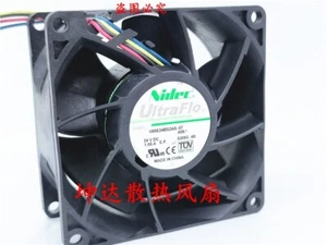 NIDEC 8038 24V 1.05A V80E 24BS2A5-07 4-wire inverter cooling fan - Picture 1 of 4