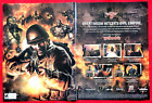 RARE 2003 Return To Castle WOLFENSTEIN PS2 Xbox Video Game = 2pg Promo Print AD 
