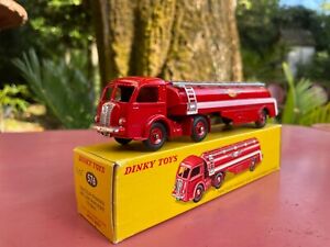 Dinky Toys 576 camion PANHARD Citerne ESSO jantes concaves neuf en boite MINT