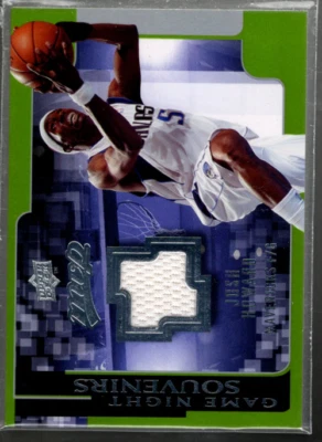 B1740- 2008-09 Upper Deck MVP Game Night Souvenirs #GNJH Josh Howard Jersey - Image 1 of 2