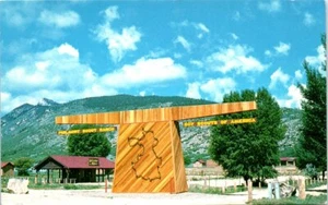 CT Postcard Philmont Boy Scout Camp Headquarters Entrance Stamford Conn Ranch - Picture 1 of 2