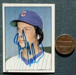 Chicago Cubs Star Bill Caudill signed autographed 1981 Topps baseball sticker - - Picture 1 of 1