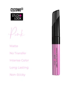 Cyzone Studio Look Rossetto Liquido Colore Intenso Opaco • NO TRANSFER • ROSA - Foto 1 di 8