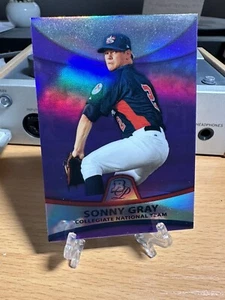 2010 Bowman Platinum - Prospects Purple Refractor #PP37 Sonny Gray (RC) - Picture 1 of 3