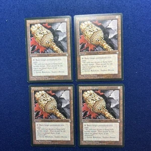 MTG Ice Age Set Playset Four Despotic Scepter 3 Mint to NM 1 LP 1995 release - Picture 1 of 2
