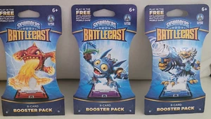 New Sealed - SKYLANDERS MOBILE GAME  BATTLECAST 8-CARD BOOSTER PACK - Picture 1 of 5